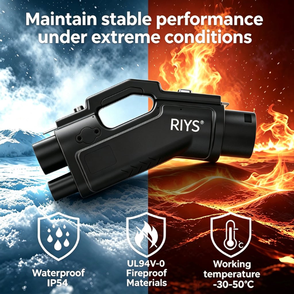RIYS CCS2 to GB/T EV Charging Adapter | 400A DC Fast Charger