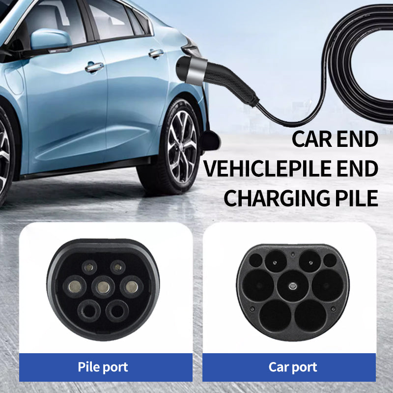 Type 2 EV Charging Cable For Hybrid Electric Vehicles 7.4KW 5M 32A / 11KW 5M 16A / 22KW 32A 5M High Quality Fast Charging Cable