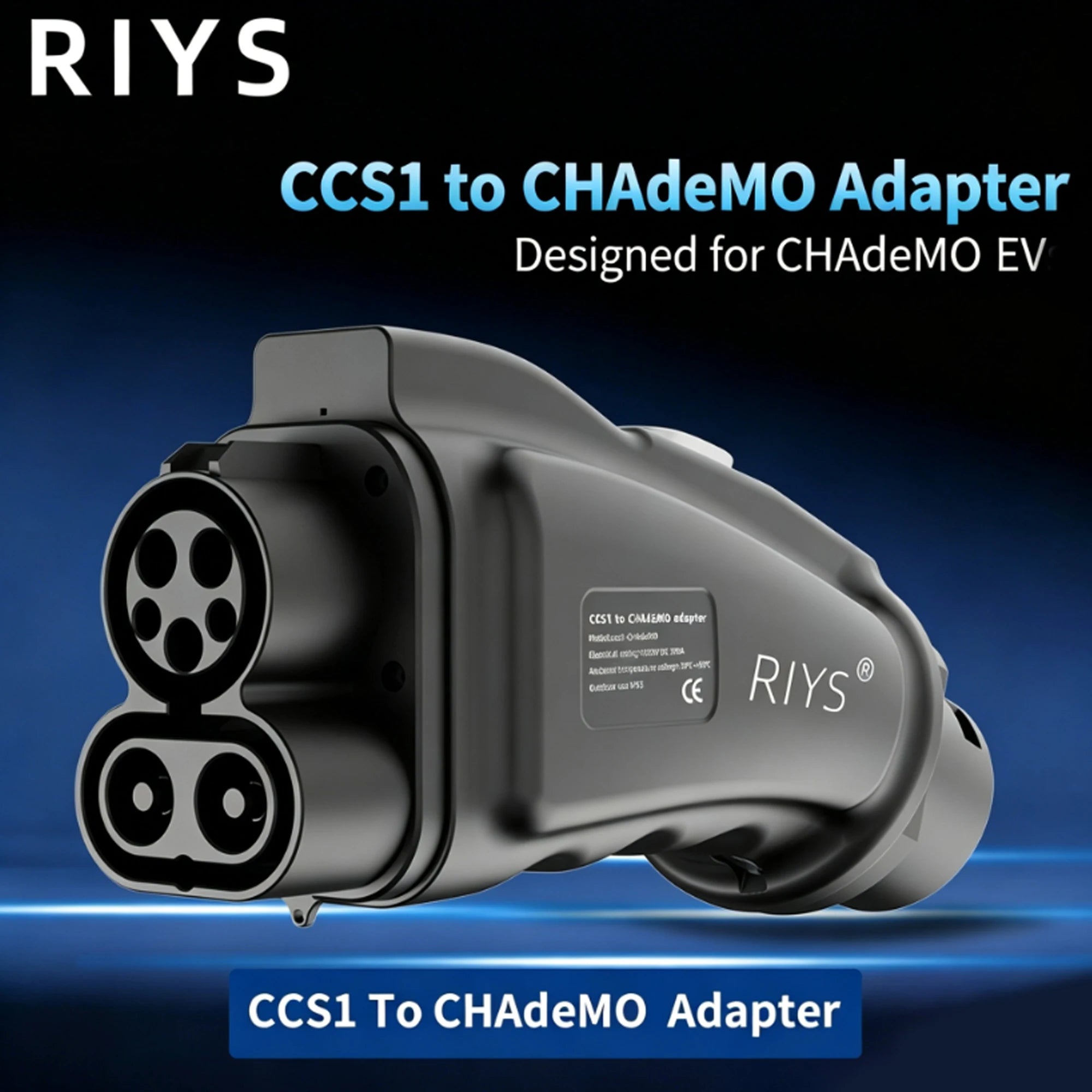 RIYS CCS1‑CHAdeMO DC Adapter 250KW Combo1 for Japanese Electric Vehicle