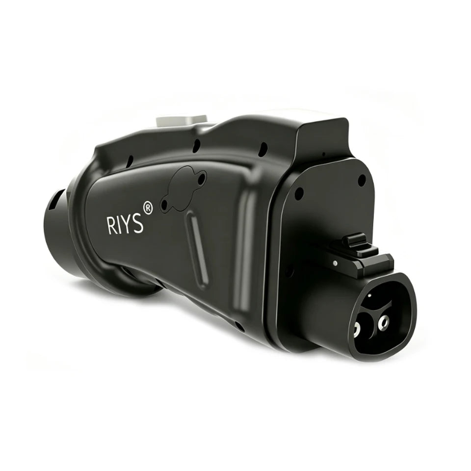 RIYS NACS‑GB/T EV Adapter 300A 300KW for Tesla Chinese Vehicles