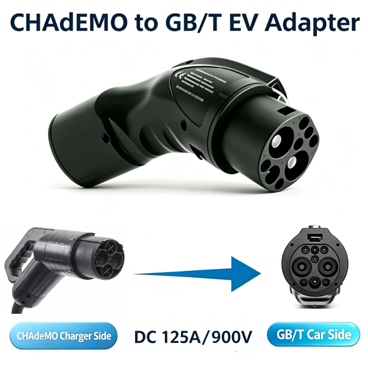 RIYS CHAdeMO‑GB/T DC Adapter Japanese Standard Fast EV Charger