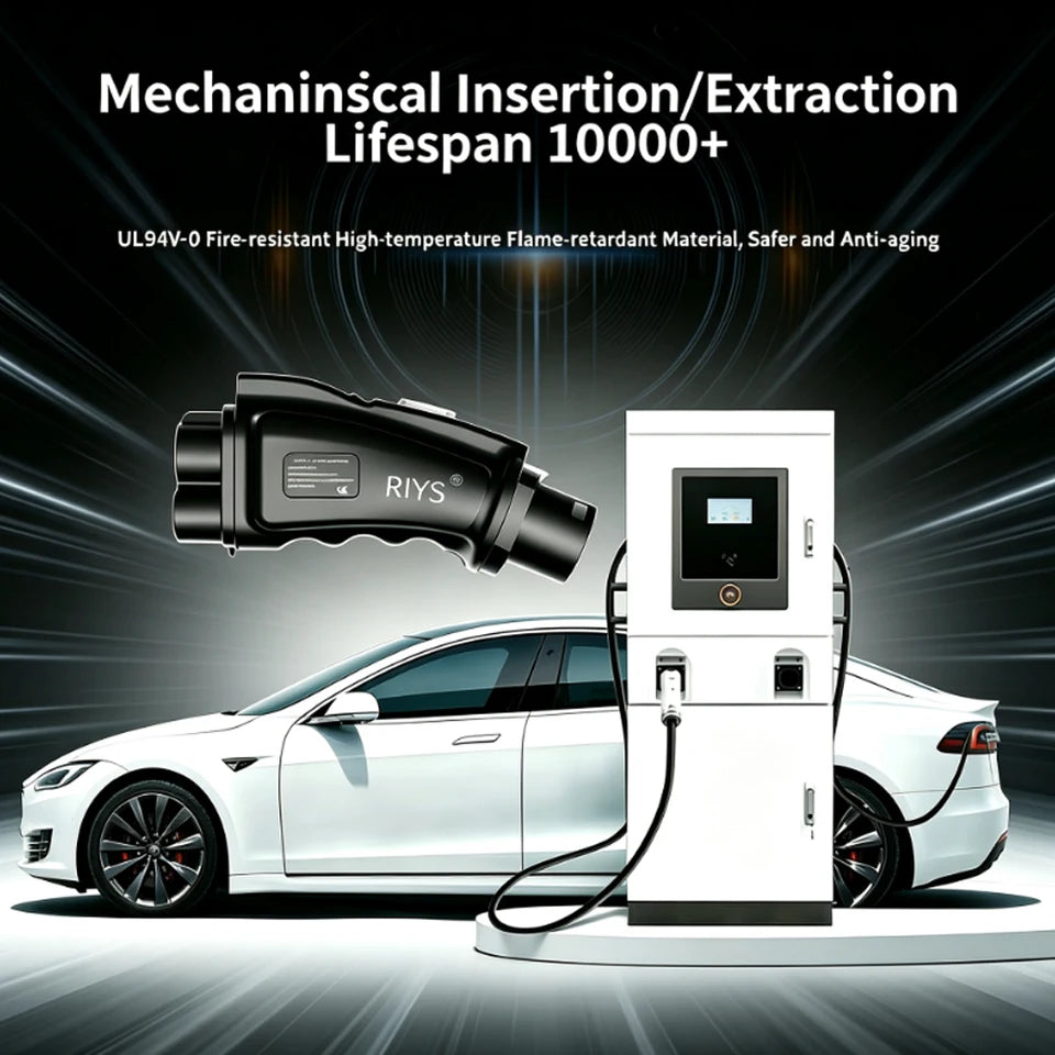 RIYS CCS1 to GB/T DC Fast Charging Adapter | Combo1 Chinese Standard for BYD & GEELY