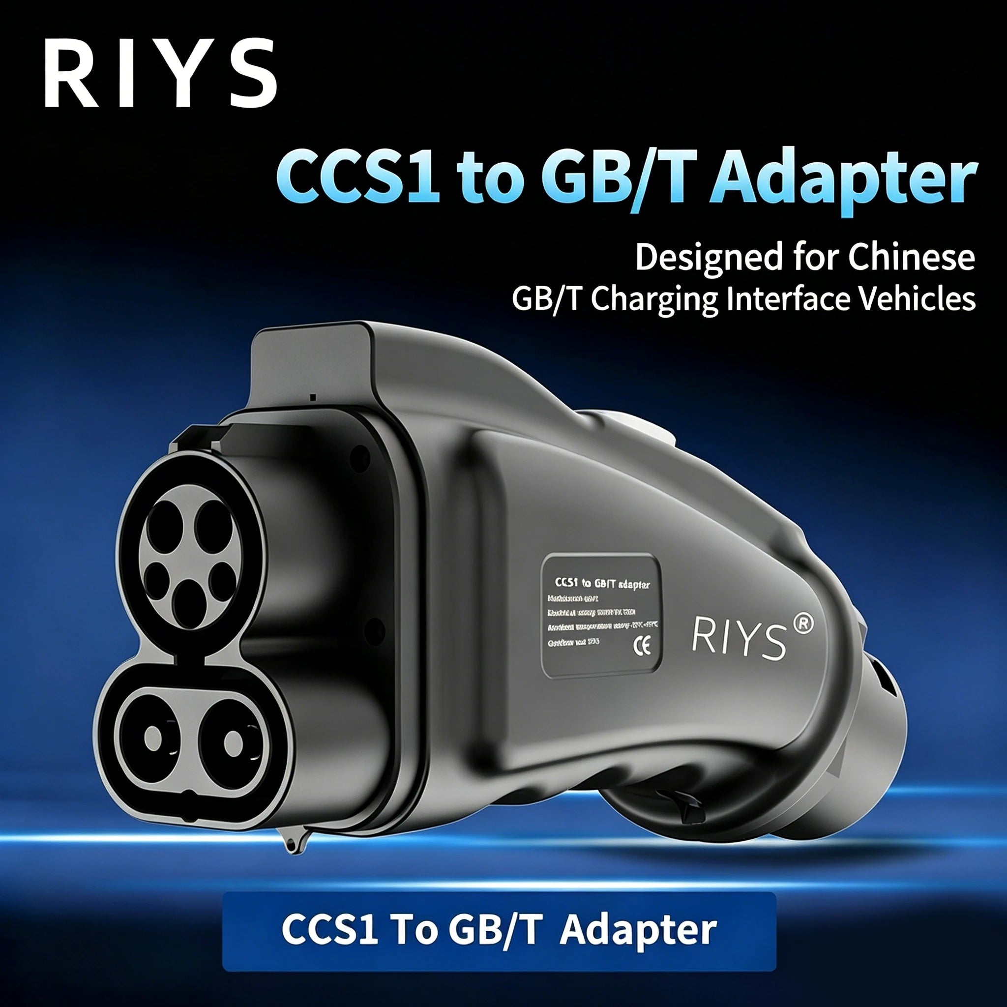 RIYS CCS1‑GB/T DC Adapter for BYD & Geely