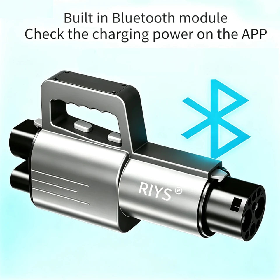 RIYS CCS2‑GB/T DC Adapter 400A OTA Combo2 Super Fast Charger for BYD